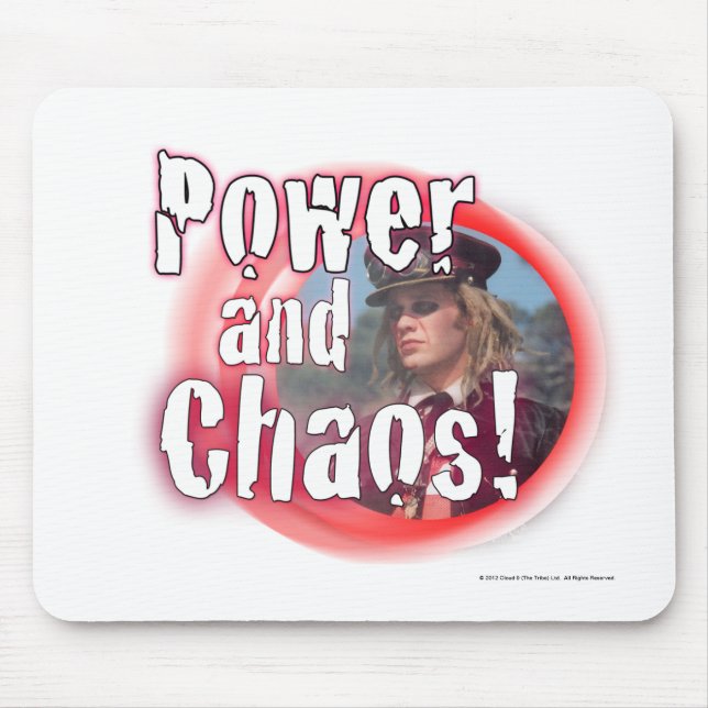 Mousepad Poder e caos (Frente)