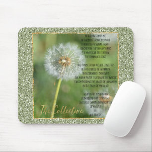 Mousepad Poema Coletivo (escrito por mim)