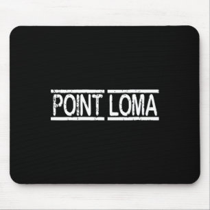 Mousepad Point Loma San Diego Beaches California Souvenir