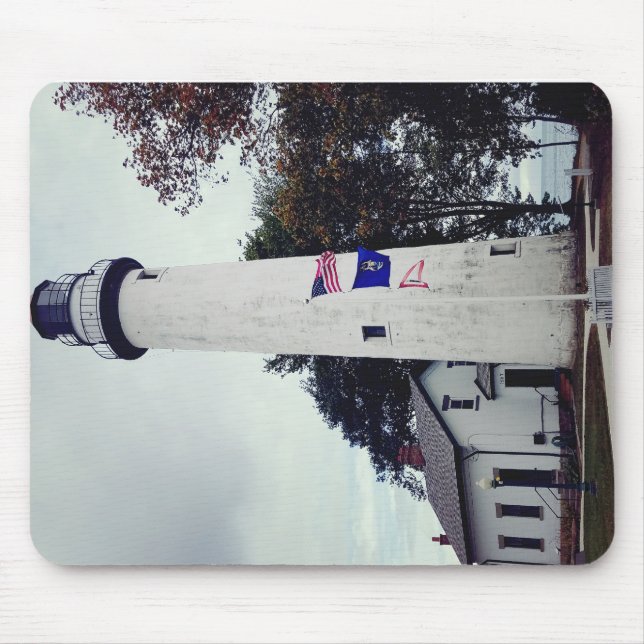 Mousepad Pointe Aux Barcas em Michigan criado em (Frente)