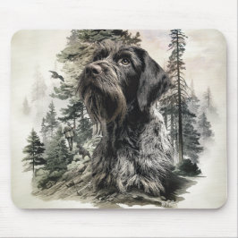 Mousepad Pointer Alemão de Pelo Cabeludo