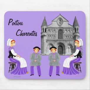 Mousepad Poitou-Charentes, França