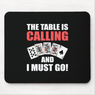Mousepad Poker, A Mesa Está Ligando