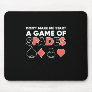Mousepad Poker Não Me Faz Começar Um Jogo