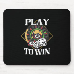 Mousepad Poker Play To Win