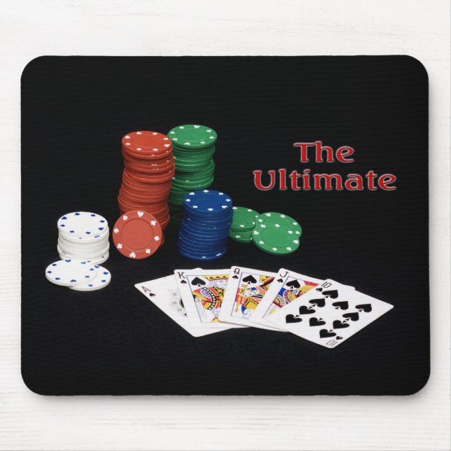 Mousepad Poker Royal Flush (Frente)