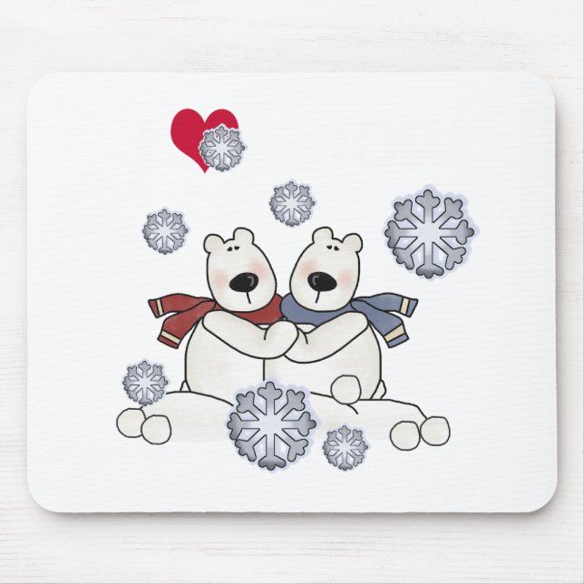 Mousepad Polar Bear Hug (Frente)