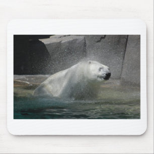 Mousepad Polar Bear Love