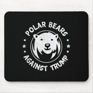 Mousepad Polar Bears Against Trump Shirt I Save Polar Bear 