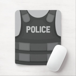 Mousepad Police Vest
