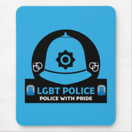 Mousepad Polícia de Orgulho gay LGBT+