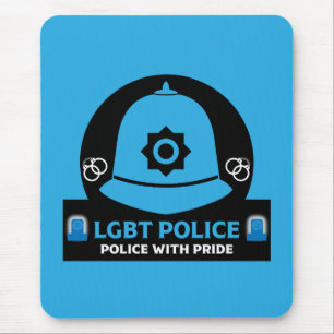 Mousepad Polícia de Orgulho gay LGBT+