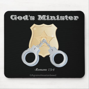 Mousepad Polícia do Ministro de Deus