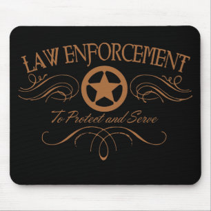 Mousepad Polícia ocidental