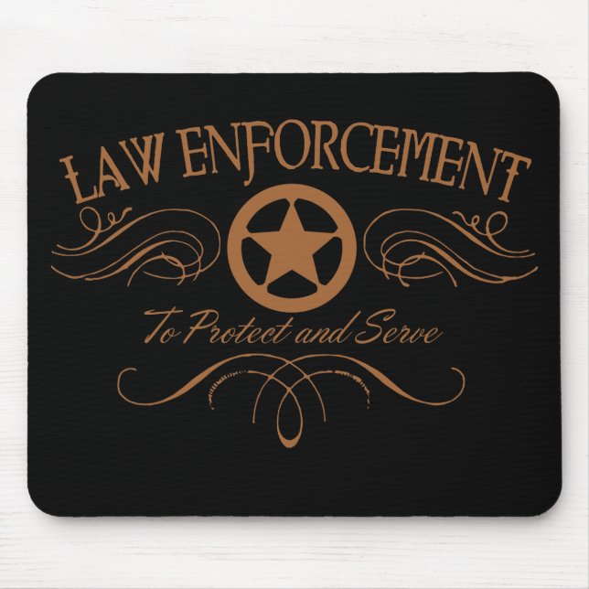 Mousepad Polícia ocidental (Frente)