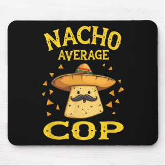 Mousepad Policial engraçado não médio 