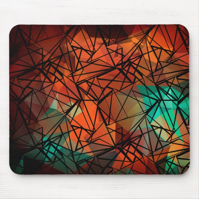 Mousepad Polígono, pintura (Frente)