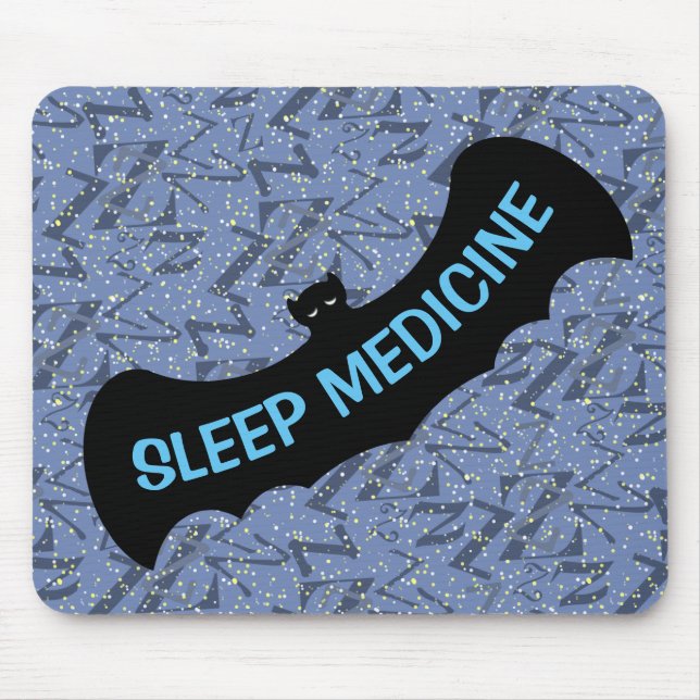 Mousepad POLISOMNOGRÁFICO DE SONO MEDICINA POR Slipperywind (Frente)