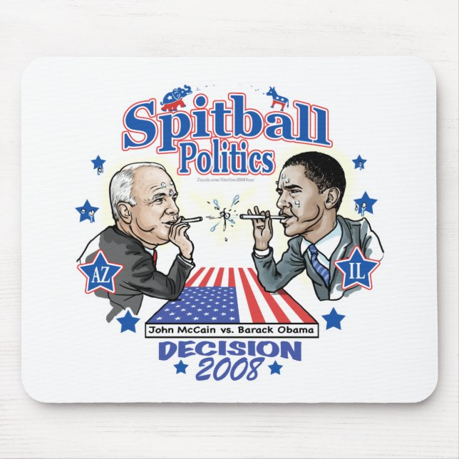 Mousepad Política 2008 do Spitball (Frente)