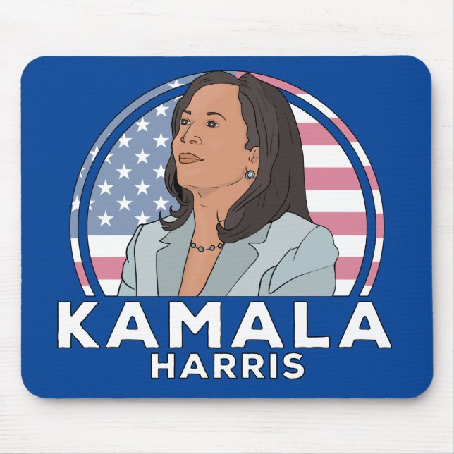 Mousepad Política Kamala Harris (Frente)
