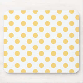 Mousepad Polkadots amarelos