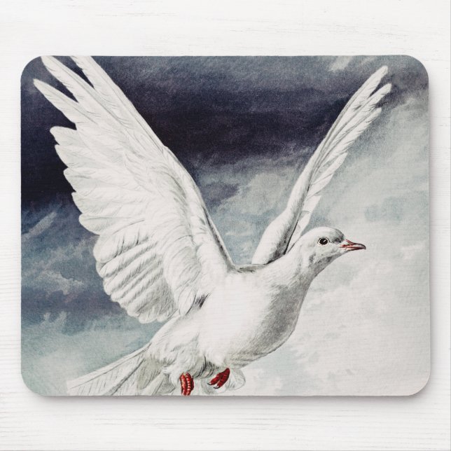 Mousepad Pomba do Espírito Santo Confirmação Religiosa e Pa (Frente)