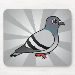 Mousepad Pombo de rocha bonito