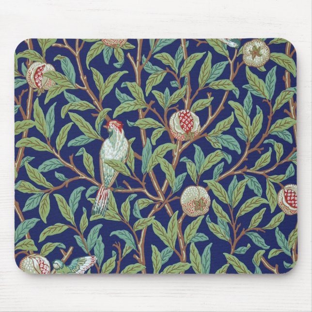 Mousepad Pomegranato e Little Bird, William Morris (Frente)