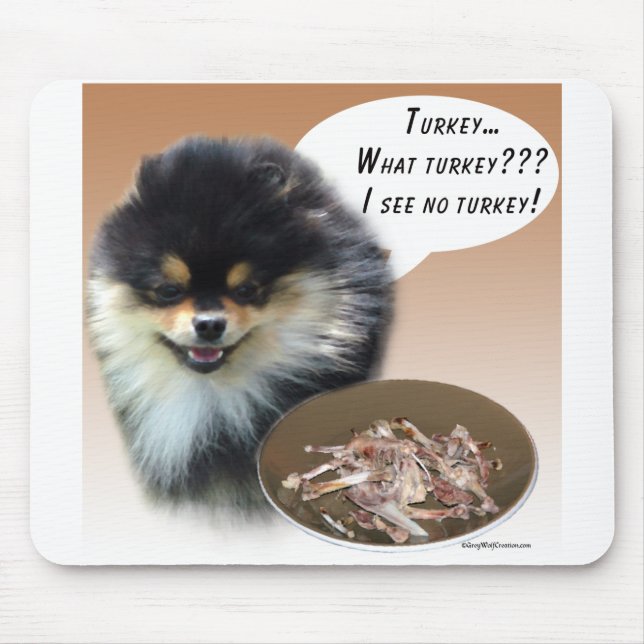 Mousepad Pomerânia (blktan) Turquia (Frente)