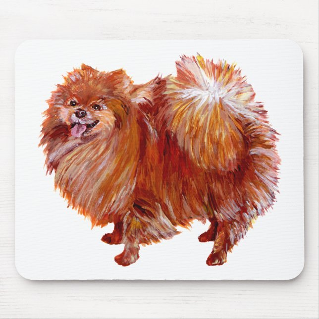 Mousepad Pomerânia Vermelha (Frente)