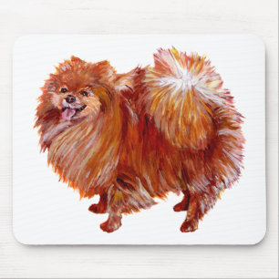 Mousepad Pomerano Vermelho