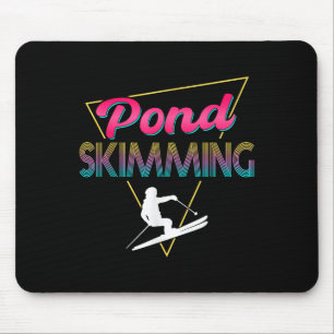 Mousepad Pond Skoling Roupa Ski Pond Skimmer dos anos 80