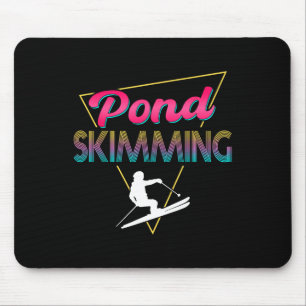 Mousepad Pond Skoling Roupa Ski Pond Skimmer dos anos 80