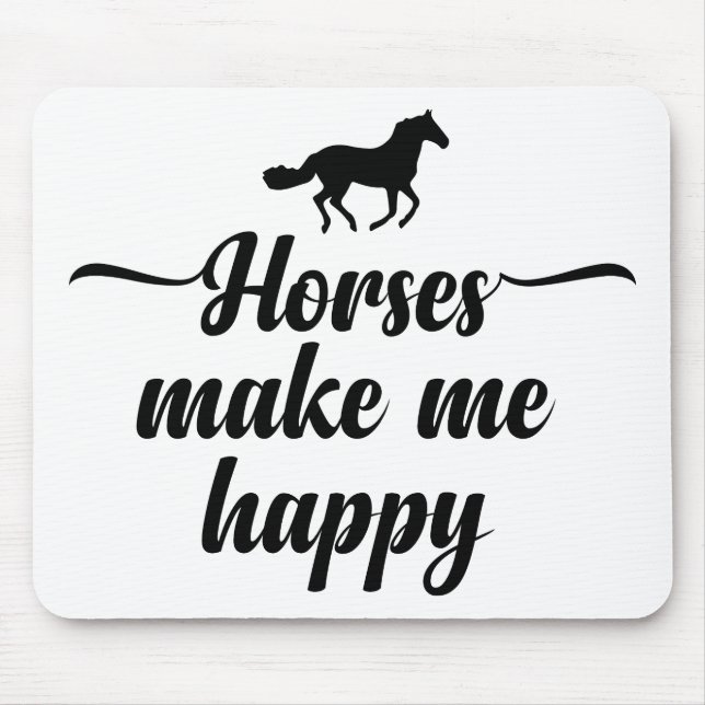 Mousepad Pônei Equestre Equestrian Horses (Frente)