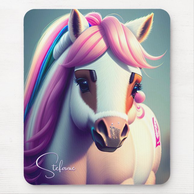 Mousepad Pôneo Espinhoso 3d Bonito 2 (Frente)