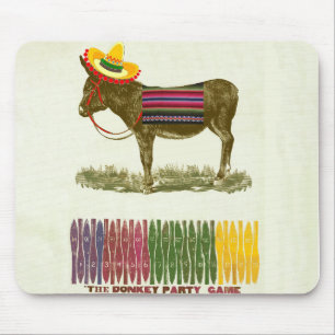 Mousepad Ponha a cauda no burro