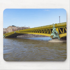 Mousepad Pont Mirabeau sobre o Sena - Paris