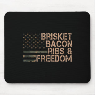 Mousepad Ponta de Peito Bacon Costelas e Liberdade Grill Bb