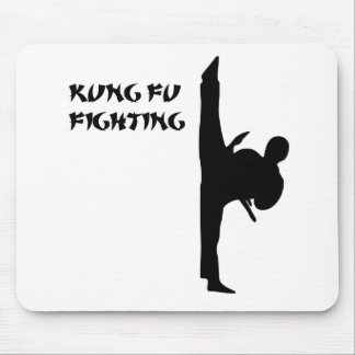 Mousepad Pontapé da parte dianteira de Kung Fu