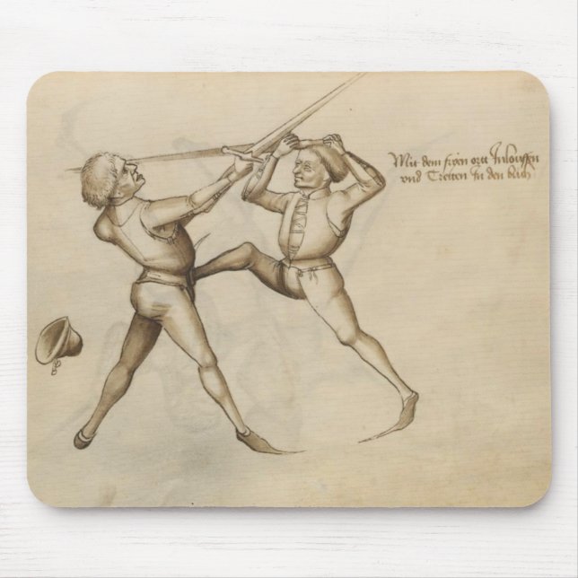 Mousepad Pontapé de Talhoffer (Frente)