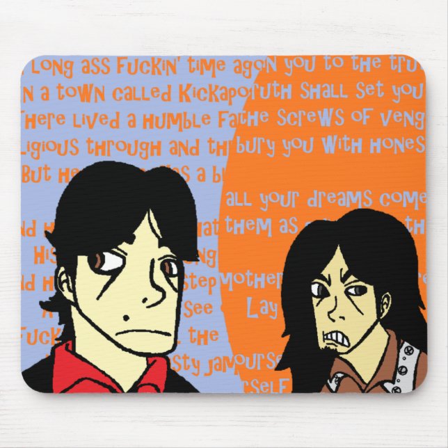 Mousepad Pontapé-um-Cordeiro (Frente)
