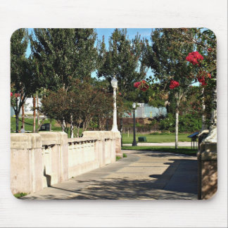 Mousepad Ponte Caminhando Ao Redor Do Lago Espelho