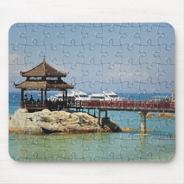 Mousepad Ponte coberta, litoral (Frente)