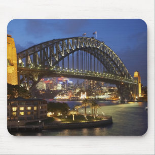 Mousepad Ponte da Baía de Sydney e Park Hyatt Sydney Hotel