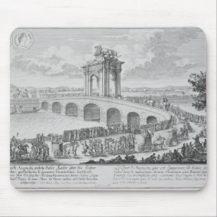Mousepad Ponte de Augustus sobre através de Flaminia, pert