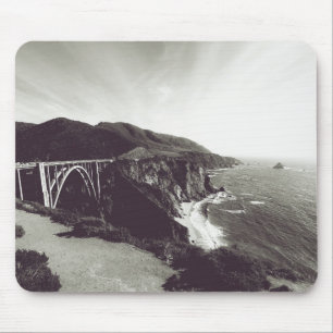 Mousepad Ponte de Bixby, Sur grande, Califórnia EUA