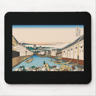 Mousepad Ponte de Hokusai Nihonbashi em Edo