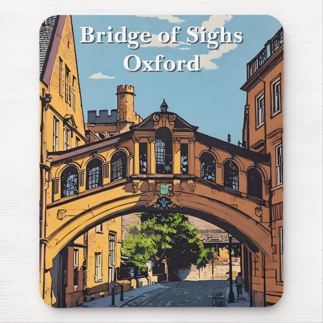 Mousepad Ponte de Sighs em Oxford Poster Paint (Frente)