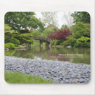 Mousepad Ponte de Tambor Japonês do Jardim Botânico do Miss