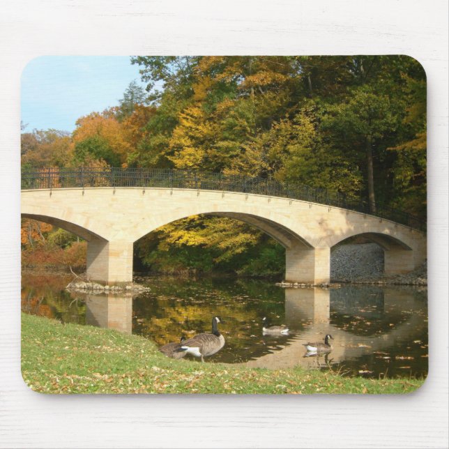 Mousepad Ponte do arco-íris em queda livre no Grove City Co (Frente)
